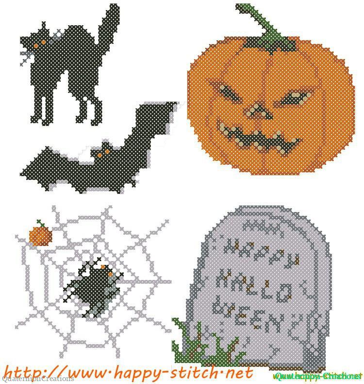 Схемы вышивки к halloween Схемы вышивки к halloween