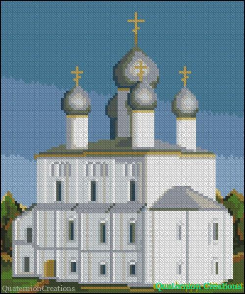 Скачать схемы вышивки крестом бесплатно церковь.
