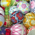 Box of temari balls