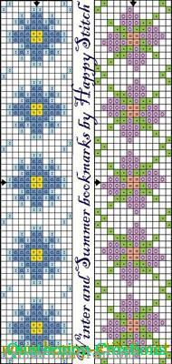 Free Cross Stitch Bookmark Charts