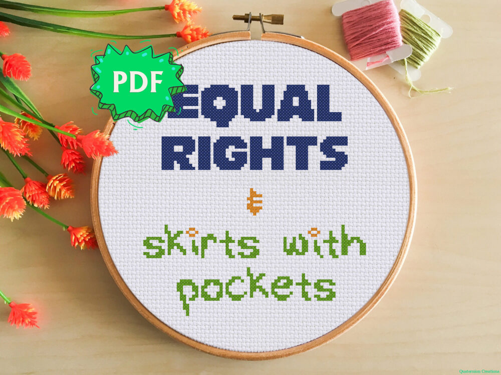 Equal rights and skirts with pockets