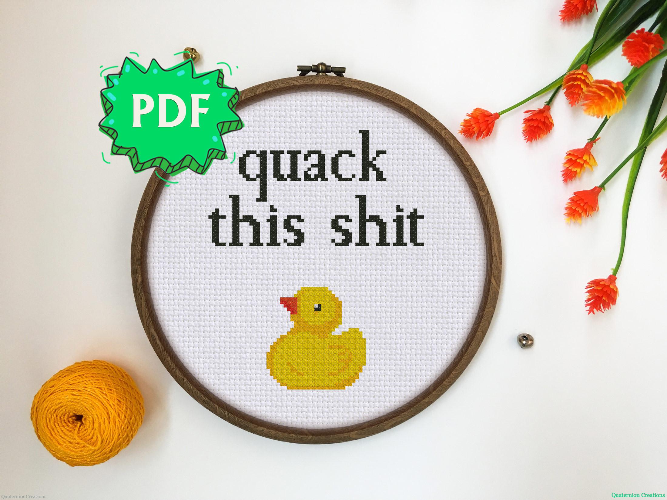 inappropriate embroidery kits