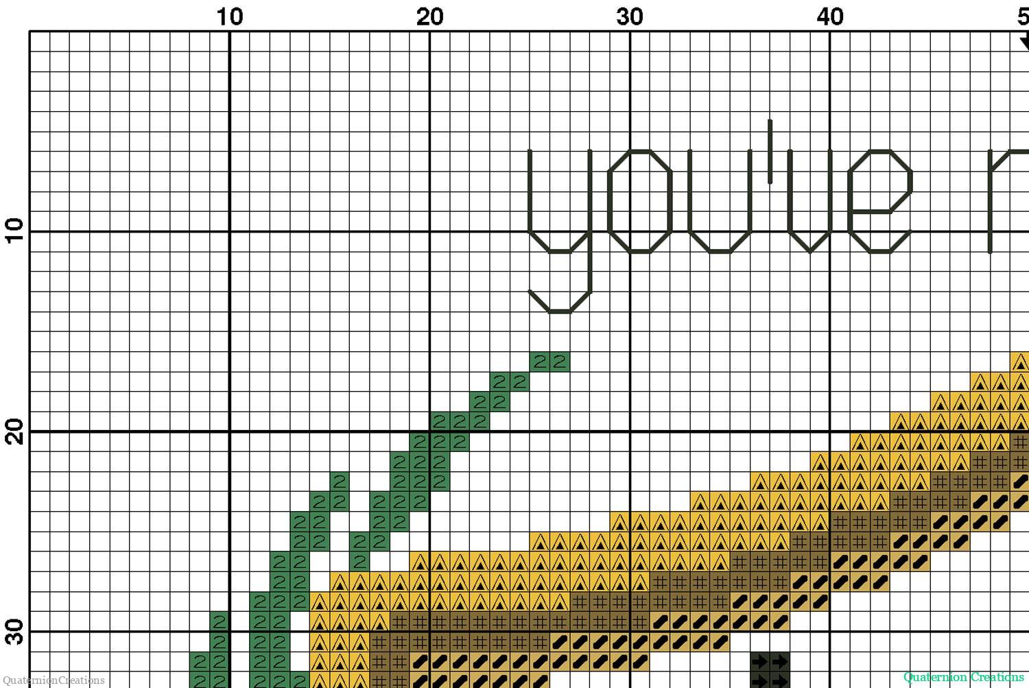Level Up Happy Birthday Customizable Cross Stitch Pattern Quaternion Creations