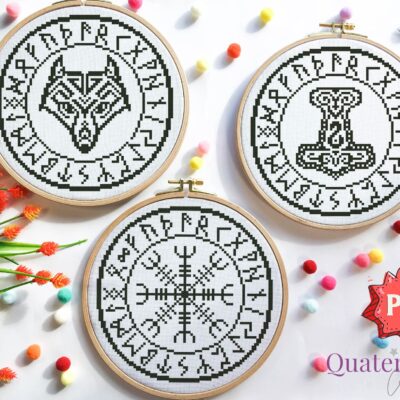 Viking Cross Stitch Set