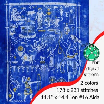 The Odyssey cross stitch pattern