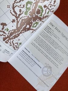 Oak Nymph cross stitch pattern