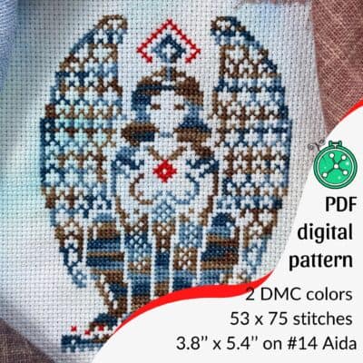 The Riddle cross stitch pattern