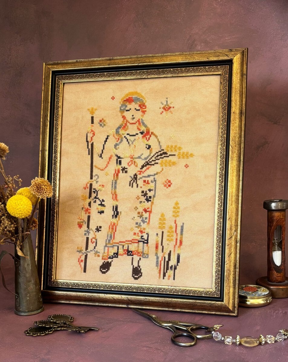 Demeter cross stitch pattern