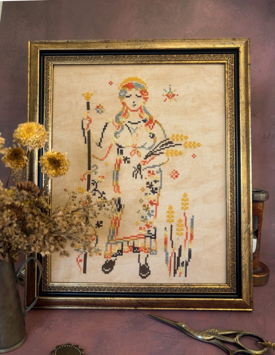 Demeter cross stitch pattern
