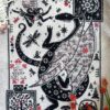 In Our Dreams We Are Dancing - a dragon cross stitch pattern