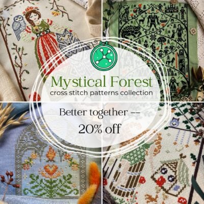 Mystical Forest patterns collection