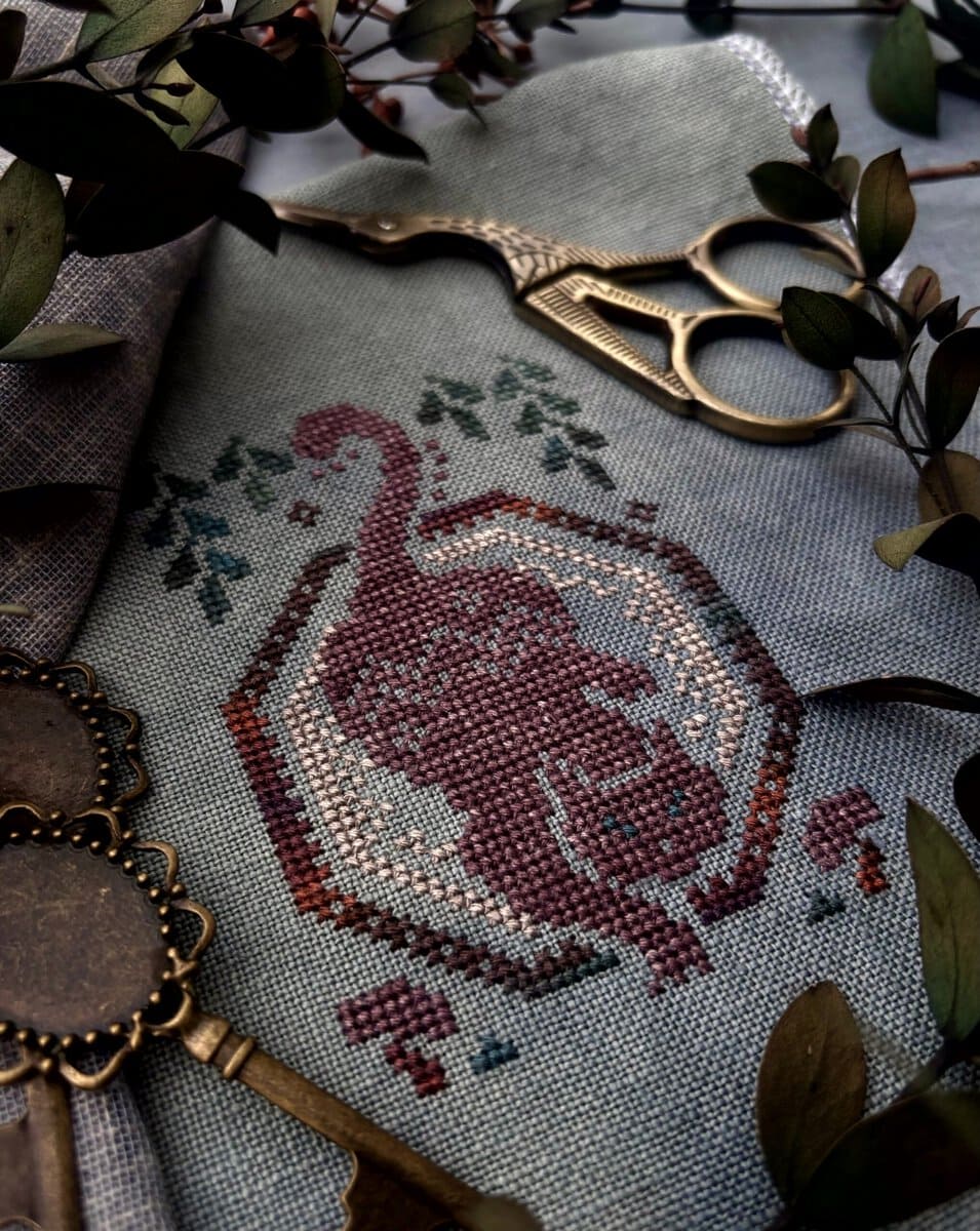 The Night Prowler cross stitch pattern