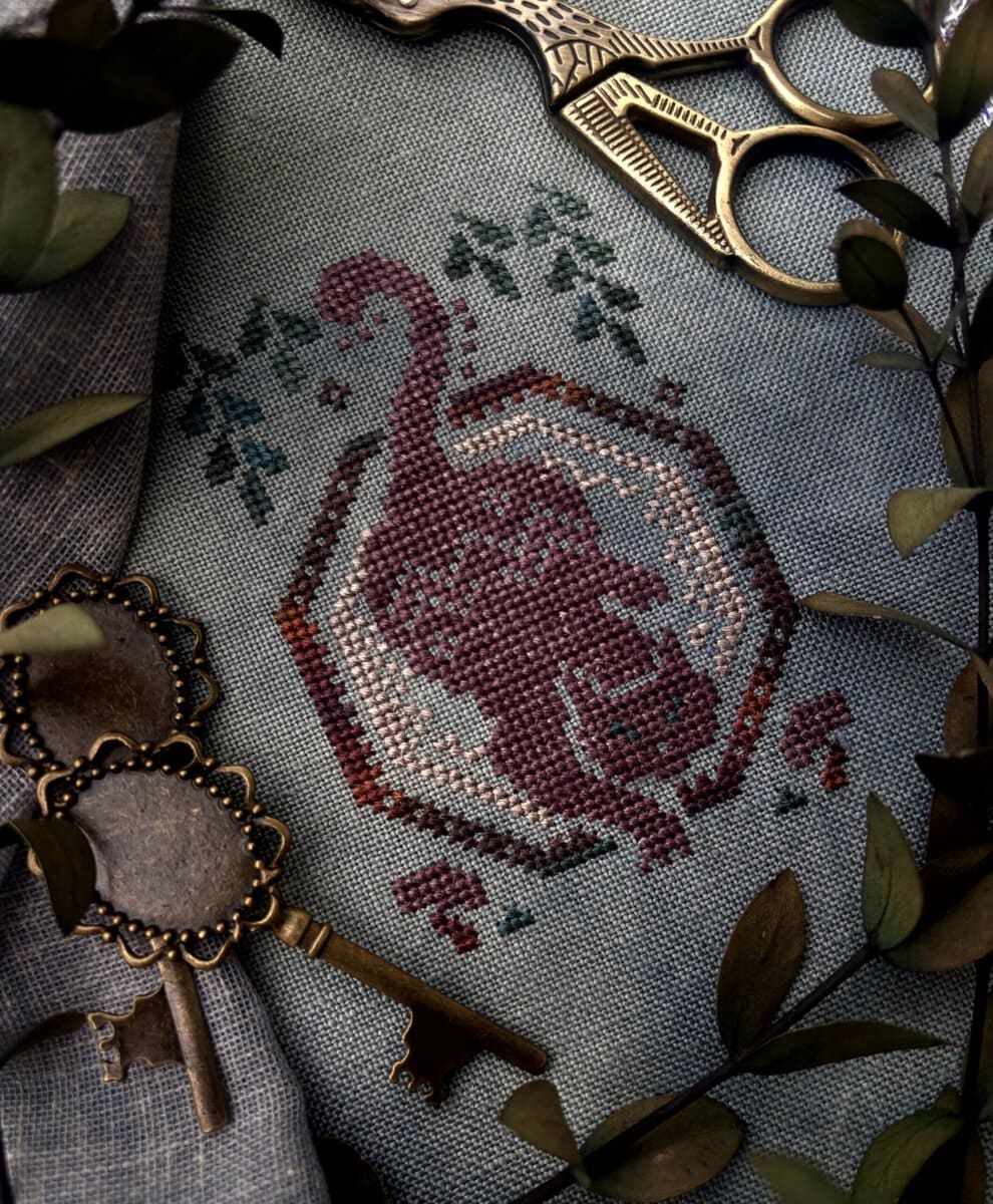 The Night Prowler cross stitch pattern