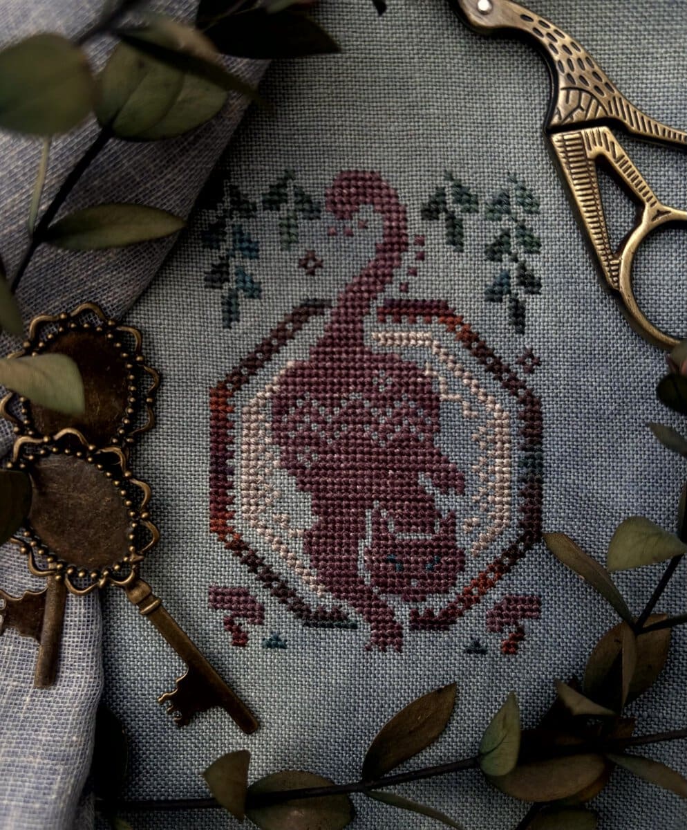 The Night Prowler cross stitch pattern